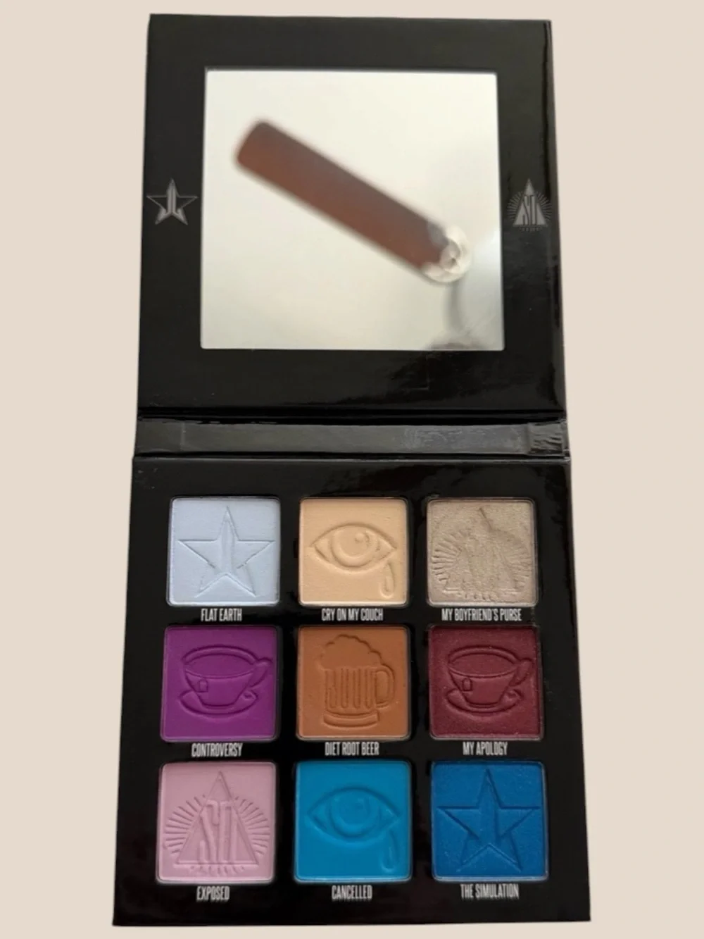 Jeffree Star X Shane Dawson Mini Controversy 9-Color Palette NIB